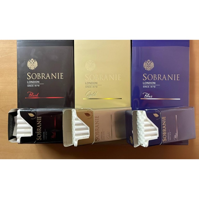 Сигареты Sobranie QS Black (Duty Free)