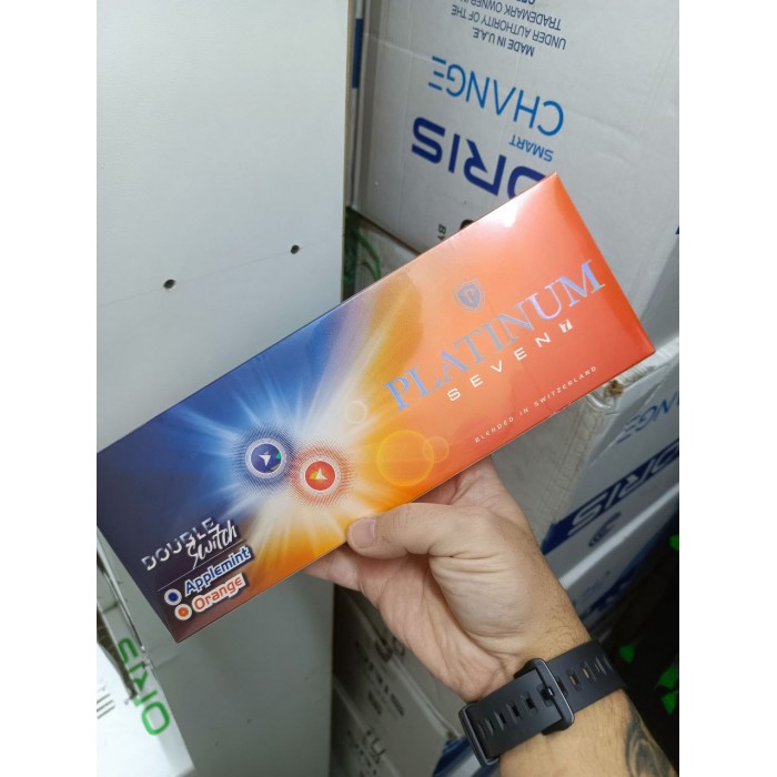Сигареты Platinum 7 Double Switch (Applemint-Orange) Superslims