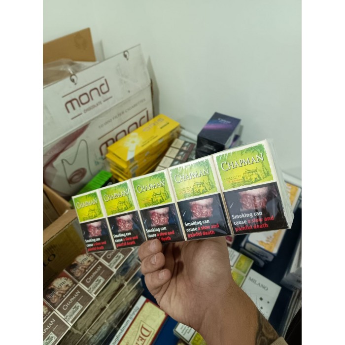 Сигареты Chapmann Ice Apple Duty Free (яблоко)