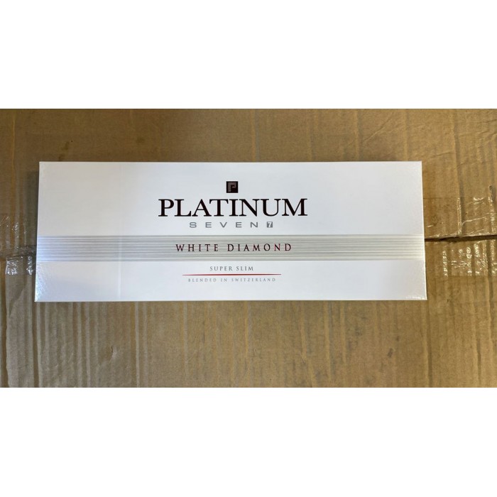 Сигареты Platinum 7 White Diamond Superslims