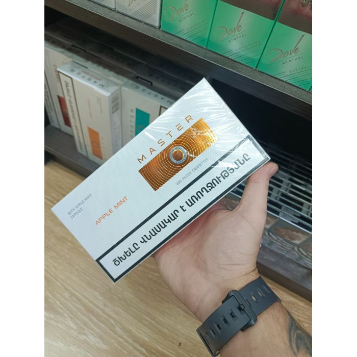 Сигареты Master Apple Mint Slims (яблоко)