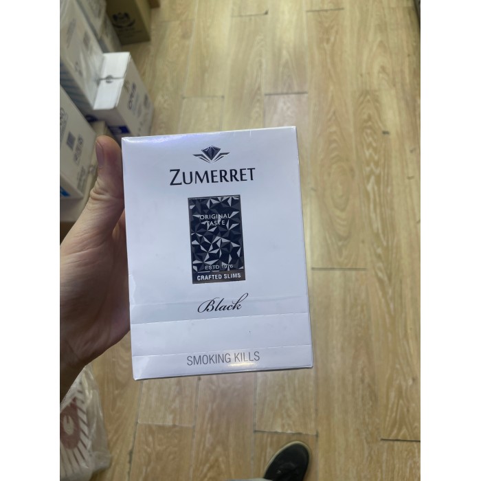 Сигареты Zumerret superslim Black