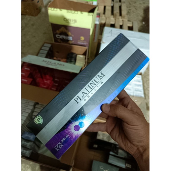 Сигареты Platinum 7 Double Mix (черника с ментолом)