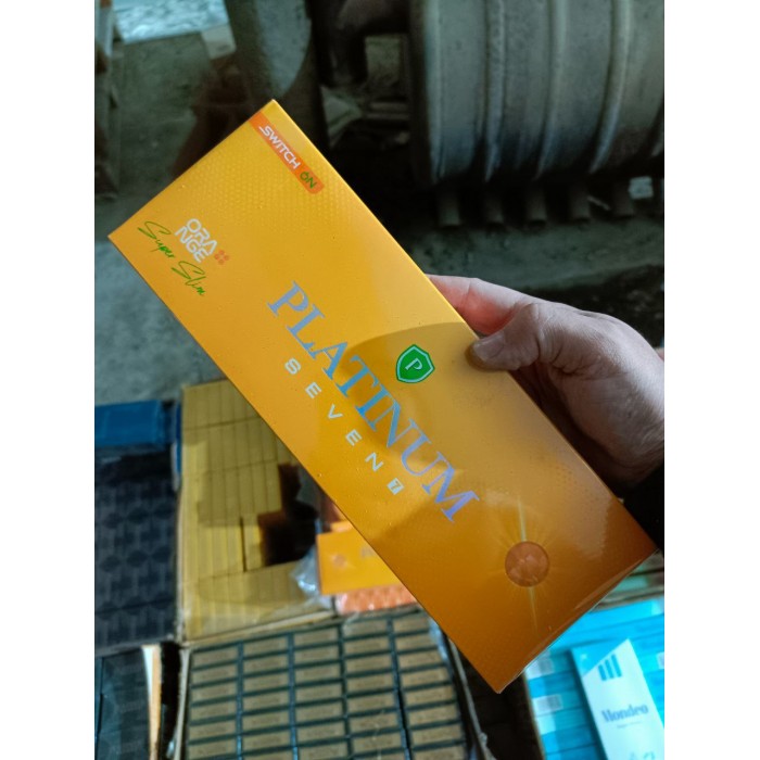 Сигареты Platinum 7 Switch Orange Superslims (апельсин)