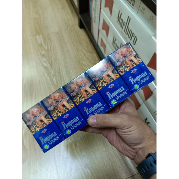 Сигареты Корона Slims Green (ментол)