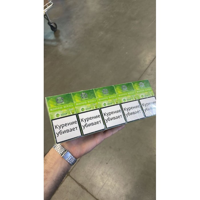 Сигареты Business Royals Apple Capsule (яблоко)