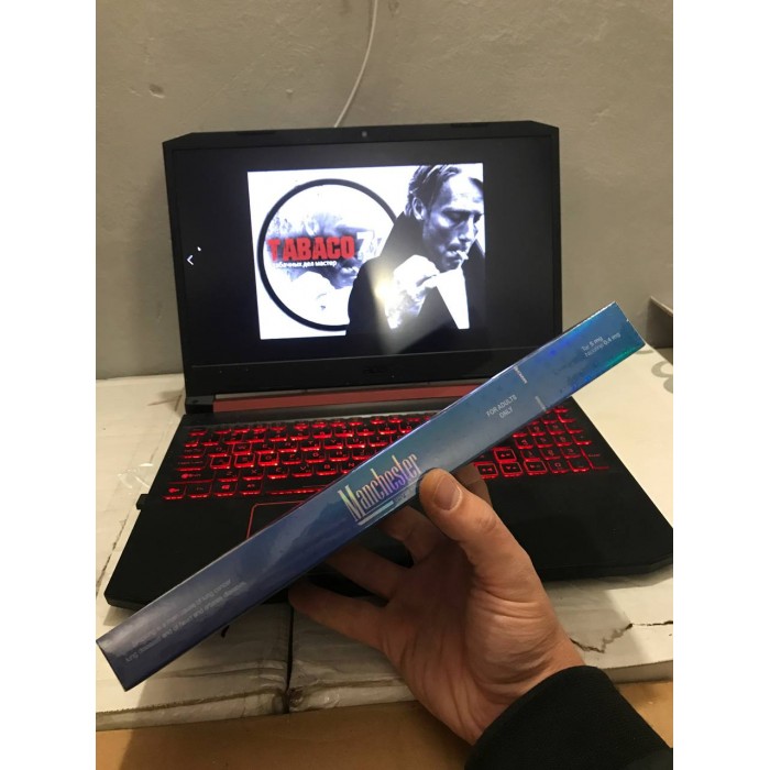 Сигареты Manchester Blue Mist Superslims (черника)