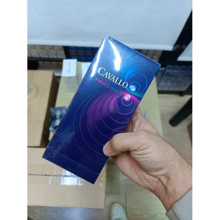 Сигареты Cavallo QS Twin Ball (черника с ментолом)