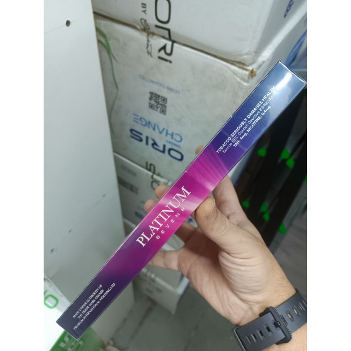 Сигареты Platinum 7 Double Switch (Applemint-Grape) Superslims
