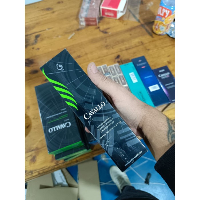 Сигареты Cavallo QS Play Green (ментол)