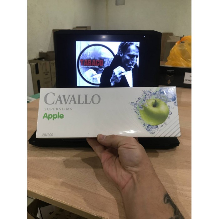 Сигареты Cavallo Apple Superslims (яблоко)