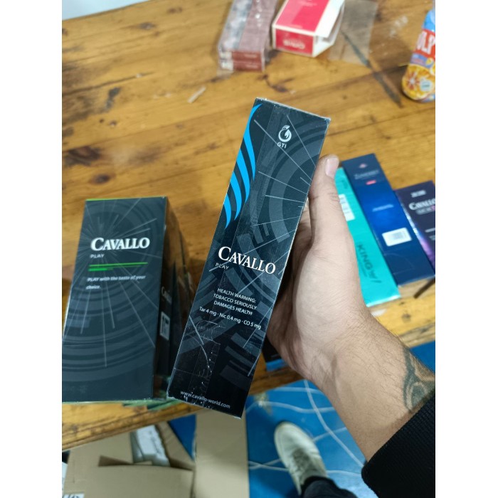 Сигареты Cavallo QS Play Blue (ментол)